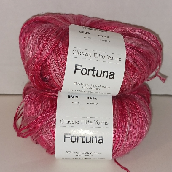 Fortuna Other - Fortuna Classic Elite Yarn 2 Skeins